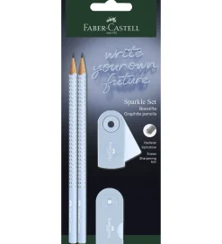 Faber-Castell Skriveredskaber>Blyantsæt - Sparkle - 4 Dele - Sky Blue