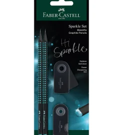 Faber-Castell Tuscher Og Farver>Blyantsæt - Sparkle - 4 Dele - Black Edition - Mid