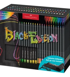 Faber-Castell Tuscher Og Farver|Skriveredskaber|Farveblyanter - Rullepenalhus - 72 Dele