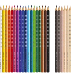 Faber-Castell Skriveredskaber>Farveblyanter - 24 stk. - Multi/Skin Tones