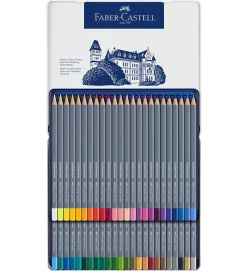 Faber-Castell Maling|Farveblyanter - Goldfaber Akvarel - 48 stk - Multi