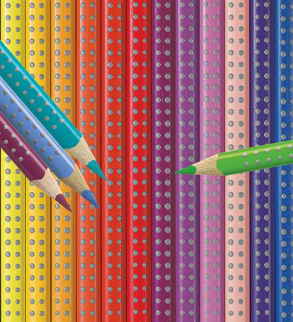 Faber-Castell Maling>Farveblyanter - Grip - Akvarel - 24 stk - Multi