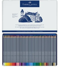 Faber-Castell Maling>Farveblyanter - Goldfaber Akvarel - 36 stk - Multi