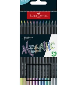 Faber-Castell Skriveredskaber>Farveblyanter - 12 stk. - Metallic