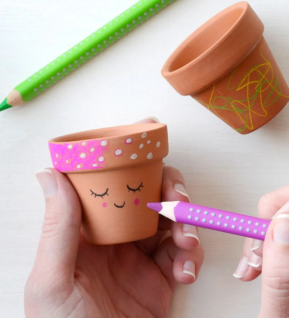 Faber-Castell Maling|Farveblyanter - Jumbo Grip - Akvarel - 6 stk - Mul