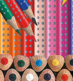 Faber-Castell Maling|Farveblyanter - Grip - Akvarel - 12 stk - Multi