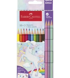 Faber-Castell Skriveredskaber|Farveblyanter - 13 stk. - Unicorn Pastel