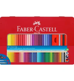 Faber-Castell Maling>Farvesæt - Grip - Akvarel - 48 stk - Multifarvet