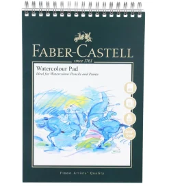 Faber-Castell Maling>Maleblok - Akvarel - 10 ark - A5