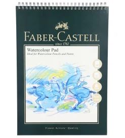 Faber-Castell Maling|Maleblok - Akvarel - 10 ark - A4
