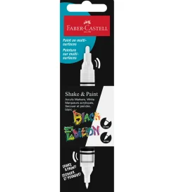 Faber-Castell Tuscher Og Farver>Tusch - Shake & Paint Akryl - Hvid