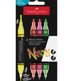 Faber-Castell Tuscher Og Farver>Tuscher - Shake & Paint Akryl - 4 Stk. - Neon