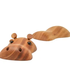 FableWood Pyntefigurer>Flodhest - Rosa - 4 cm - Natur