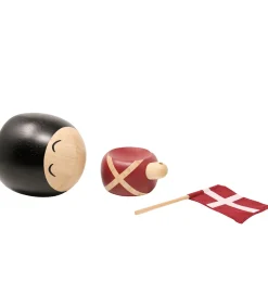 FableWood Pyntefigurer>Garder - Valdemar - 17 cm - Natur/Rød/Sort