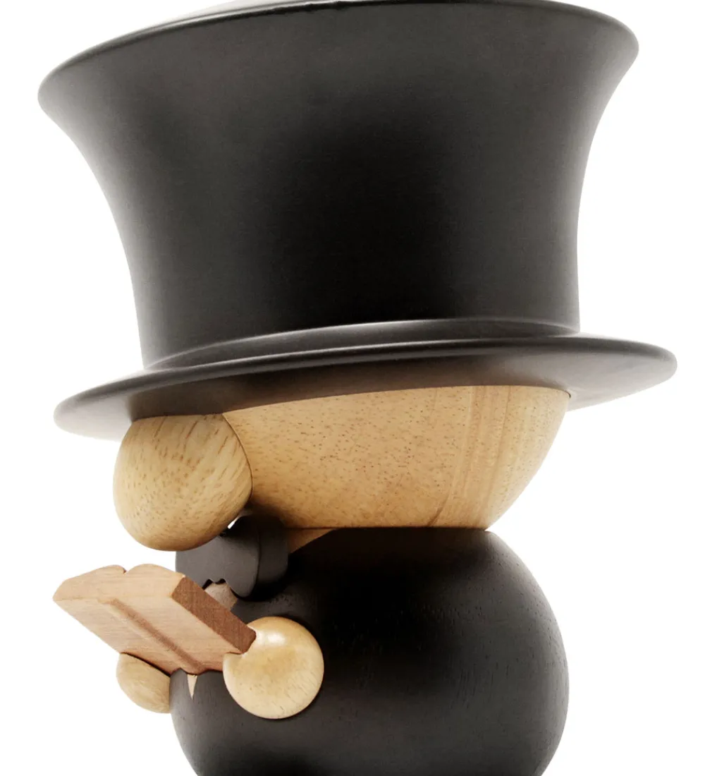 FableWood Pyntefigurer>H.C. Andersen - 17 cm - Natur/Sort