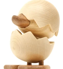 FableWood Pyntefigurer>H.C. Andersen - Den Grimme Ælling - 8 cm - Natur