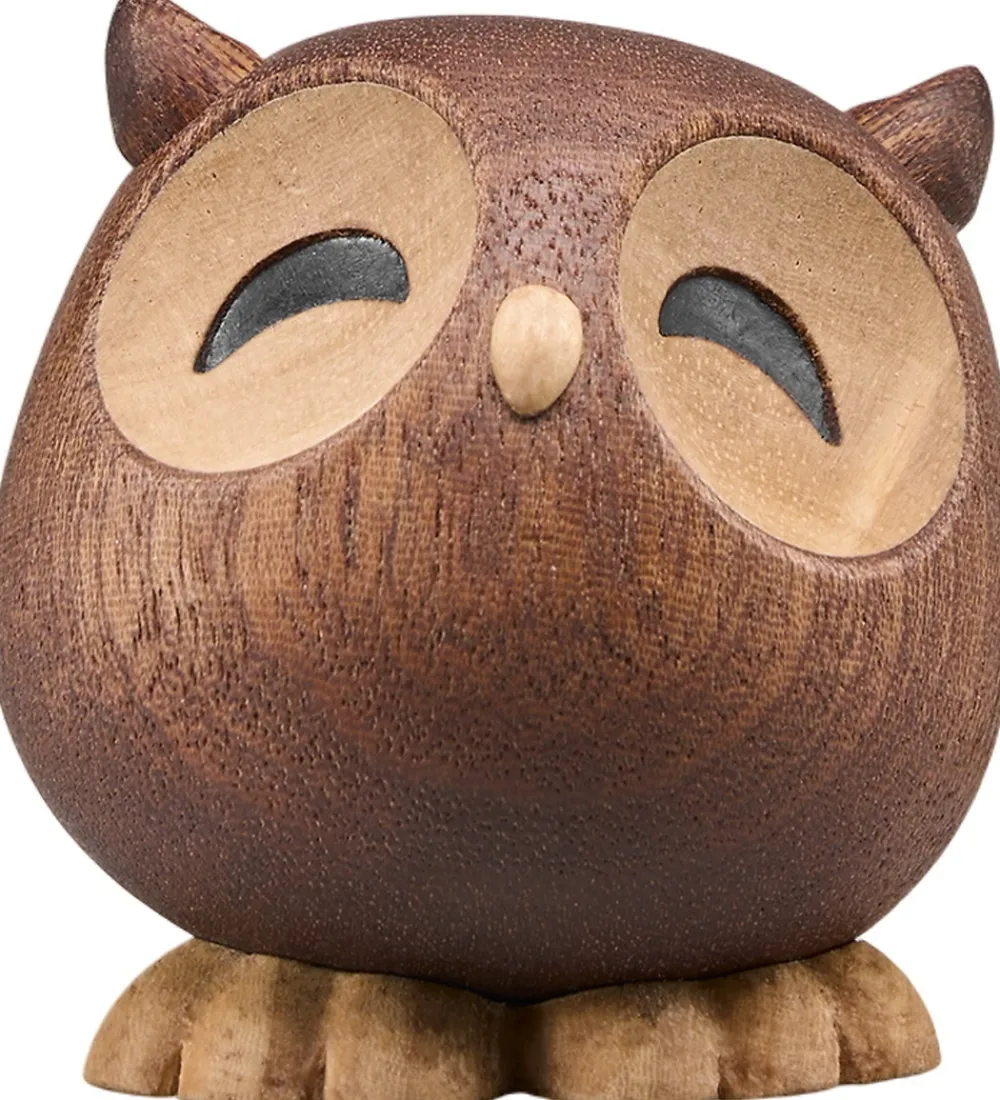 FableWood Dekoration>Lille Ugle - Sofia - 6 cm - Natur