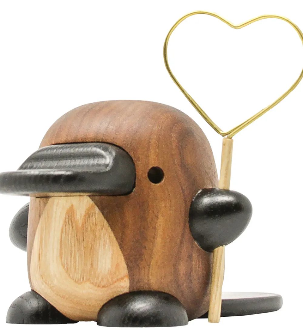 FableWood Pyntefigurer|Næbdyr - Perry - 8 cm - Natur