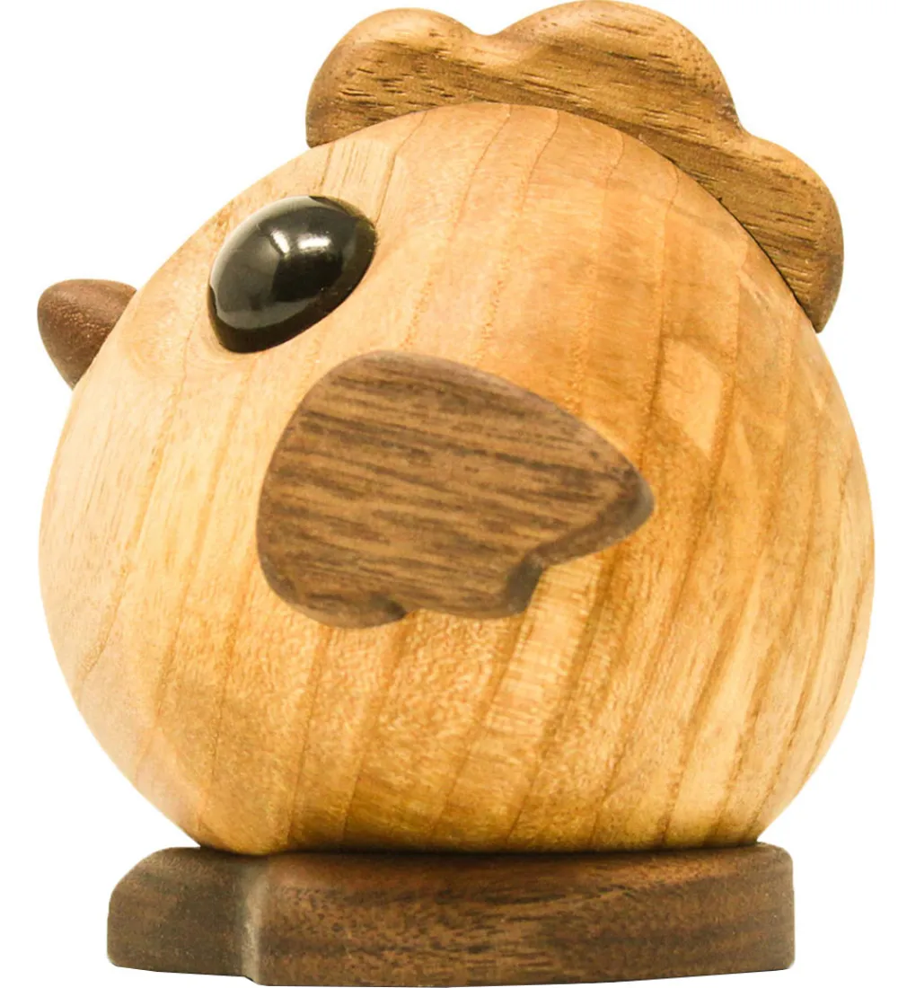 FableWood Pyntefigurer>Pick-Me-Up Kylling - Henny - 9 cm - Natur