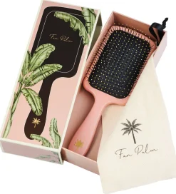 Fan Palm Hårbørster>Hårbørste - Large - Wet - Bloom