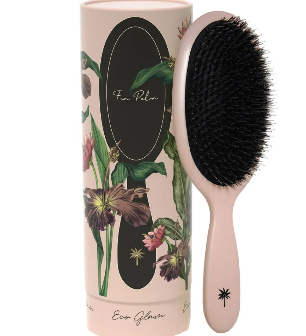 Fan Palm Hårbørster|Hårbørste - Large - Eco Glam