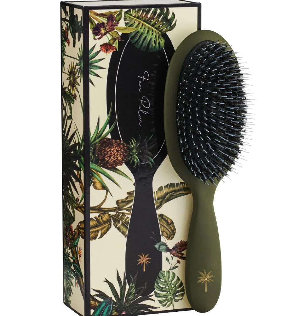 Fan Palm Hårbørster>Hårbørste - Medium - Jungle