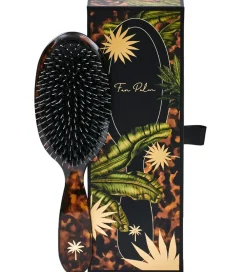 Fan Palm Hårbørster|Hårbørste - Medium - Shell Tortoise