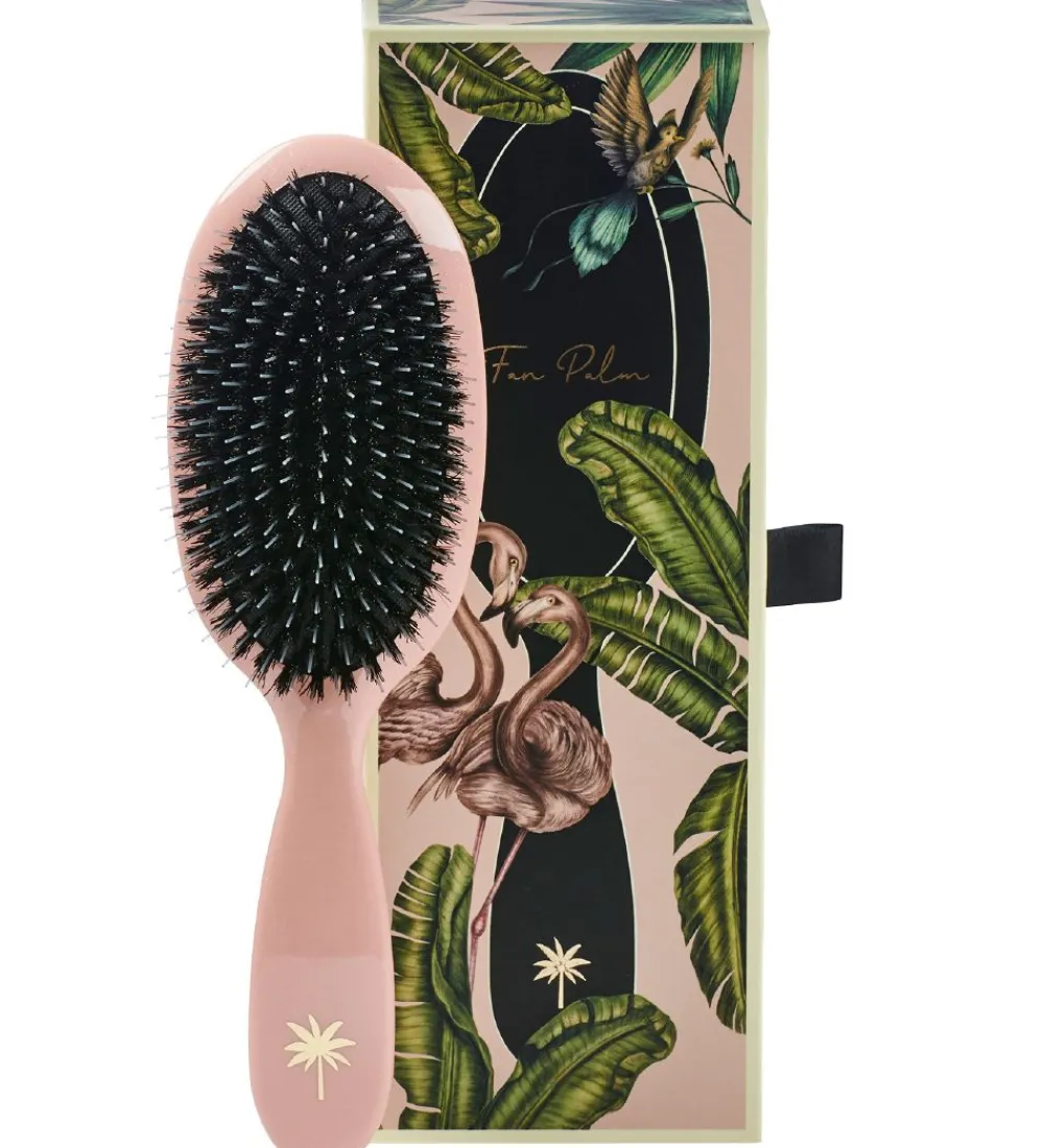 Fan Palm Hårbørster>Hårbørste - Medium - Blush