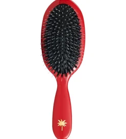 Fan Palm Hårbørster|Hårbørste - Medium - Red Poppy