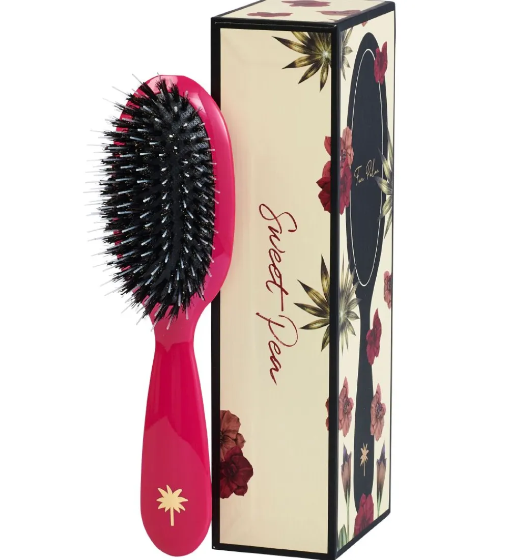 Fan Palm Hårbørster|Hårbørste - Small - Sweet Pea