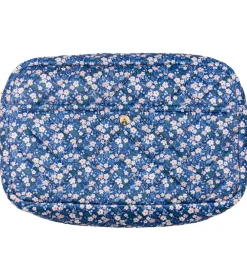 Fan Palm Toilettasker|Toilettasker>Toilettaske - Large - Blue Blossom