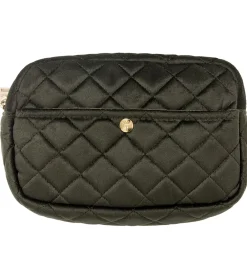 Fan Palm Toilettasker|Toilettasker>Toilettaske - Medium - Quiltet Velour - Palm Green