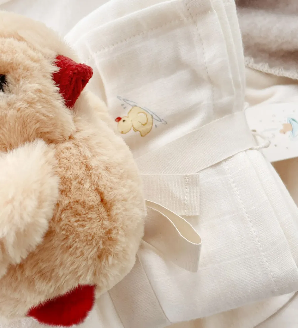 Fanga Fontana Stofbleer|Pusletid>Stofbleer - 65x65 - Nuvoli - 10-pak - Antique Whit