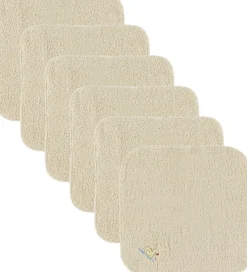 Fanga Fontana Pleje- Og Toiletartikler|Vaskeklude|Vaskeklude - 6-pak - Figo - Anrique White