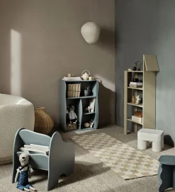 Ferm Living Skabe Og Reoler|Bogreol - Slope - 66x36x95 cm - Storm