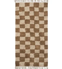Børn Ferm Living Tæpper|Gulvtæpper|Gulvtæppe - Mara - 80x150 cm - Tan/Warm Sand