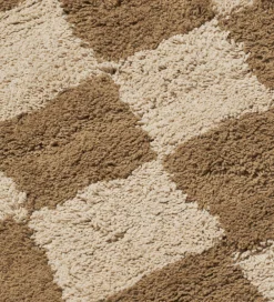 Børn Ferm Living Tæpper|Gulvtæpper|Gulvtæppe - Mara - 80x150 cm - Tan/Warm Sand