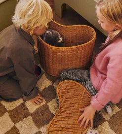 Børn Ferm Living Tæpper|Gulvtæpper|Gulvtæppe - Mara - 80x150 cm - Tan/Warm Sand