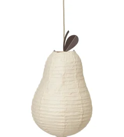 Ferm Living Loftslamper|Lamper|Lampeskærm - Pear - 37x62,7 cm - Natural