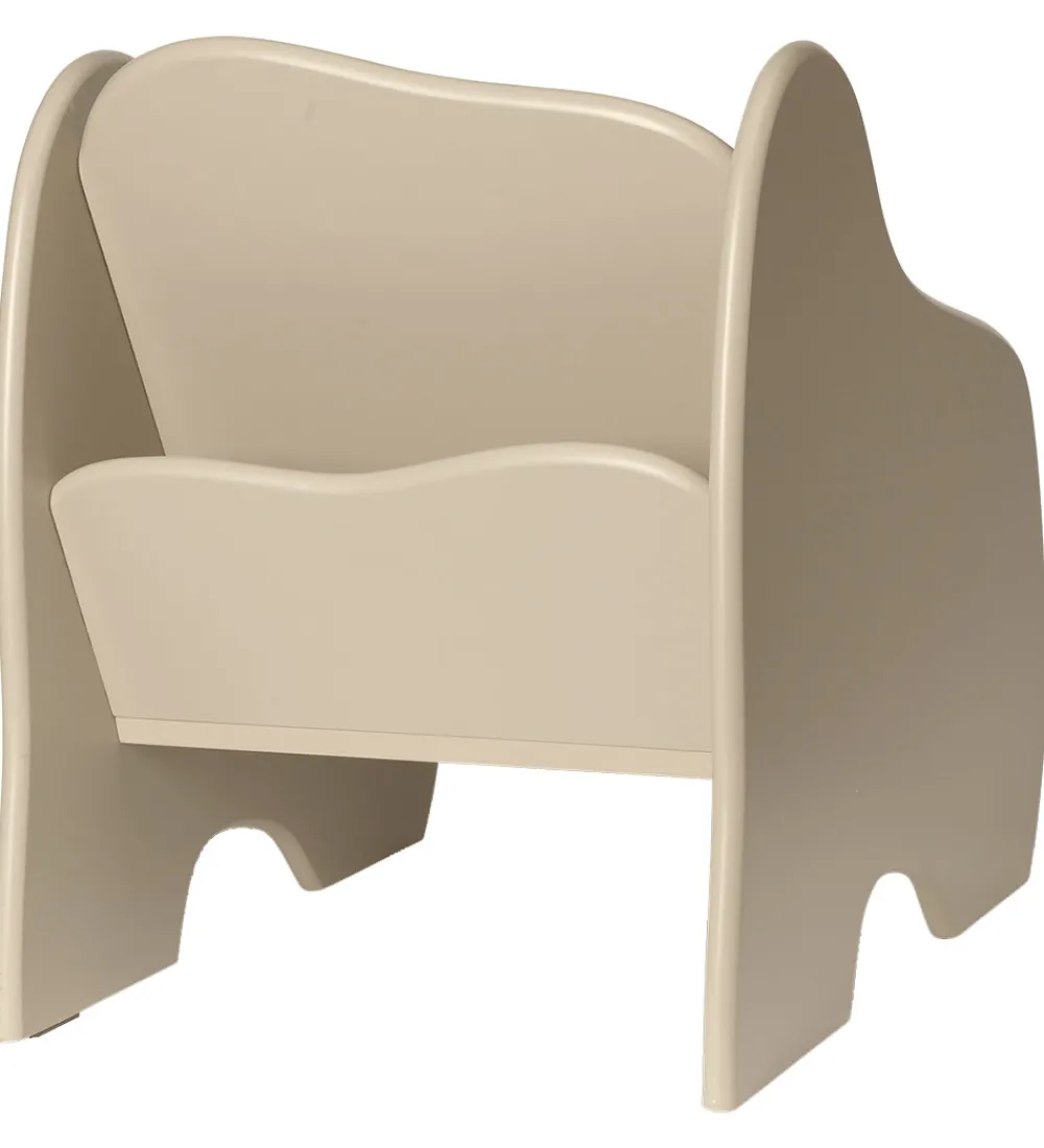 Ferm Living Stole|Lounge Stol - Slope - 44x59x55 cm - Cashmere