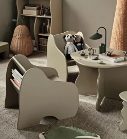 Ferm Living Stole|Lounge Stol - Slope - 44x59x55 cm - Cashmere