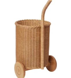 Ferm Living Opbevaring|Opbevaringskurv - Rattan - Tukki Trolley - Natural