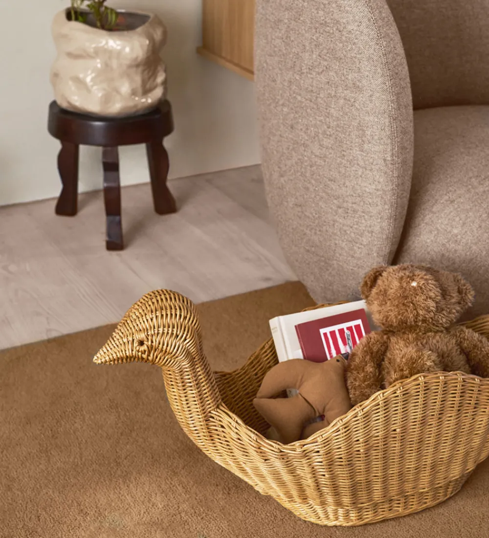 Ferm Living Kurve>Opbevaringskurv - Bird - 74x28,5x40 cm - Natural