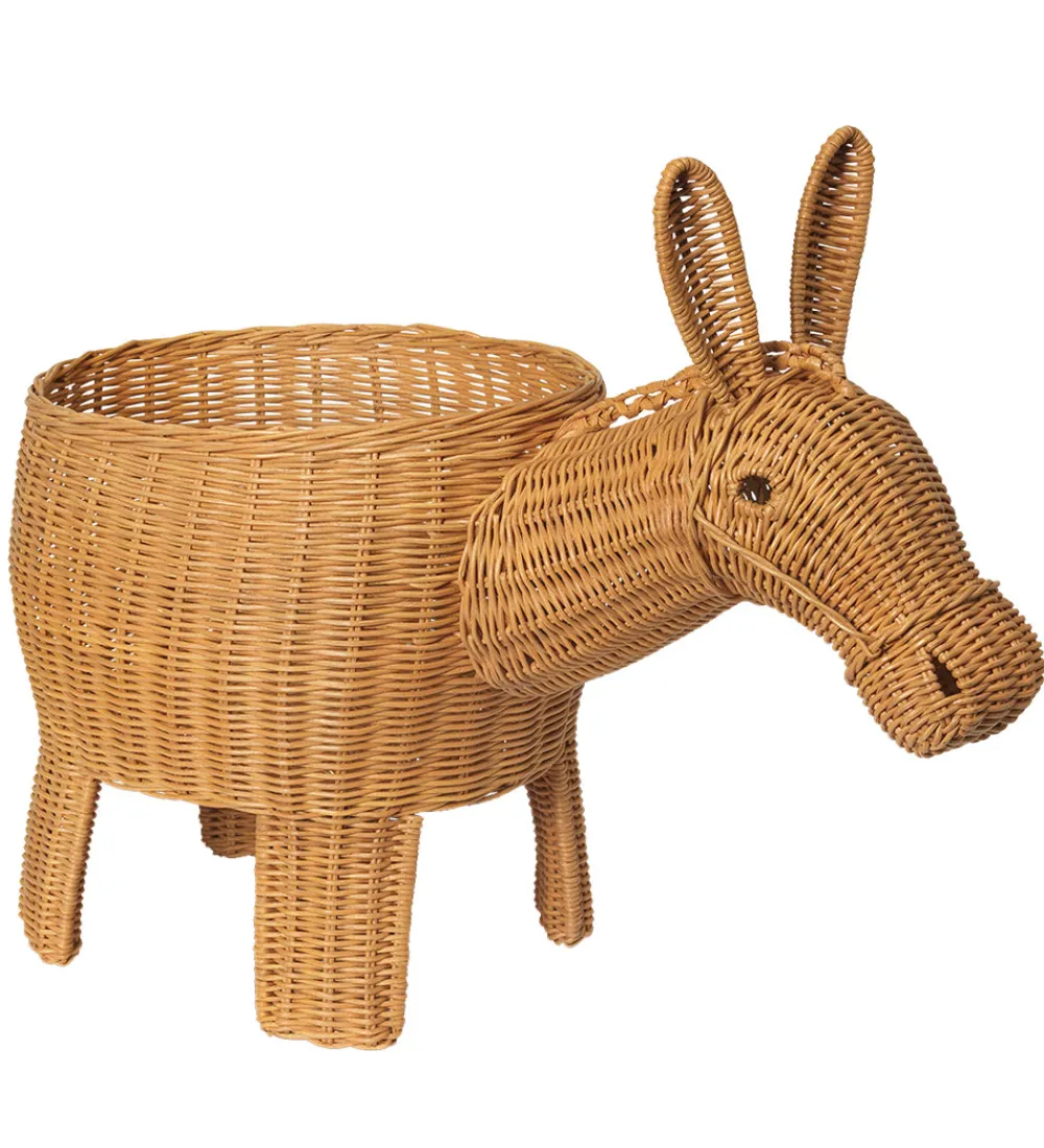 Ferm Living Kurve|Opbevaringskurv - Donkey - 66x35x49 cm - Natural
