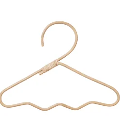 Børn Ferm Living Børneværelset|Tøjbøjler - Rattan - 30x20 cm - 3-pak - Wavi - Natur