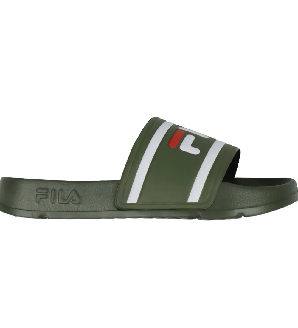 Fila Badesandaler|Badesandaler - Morro Bay Teens - Olive Night