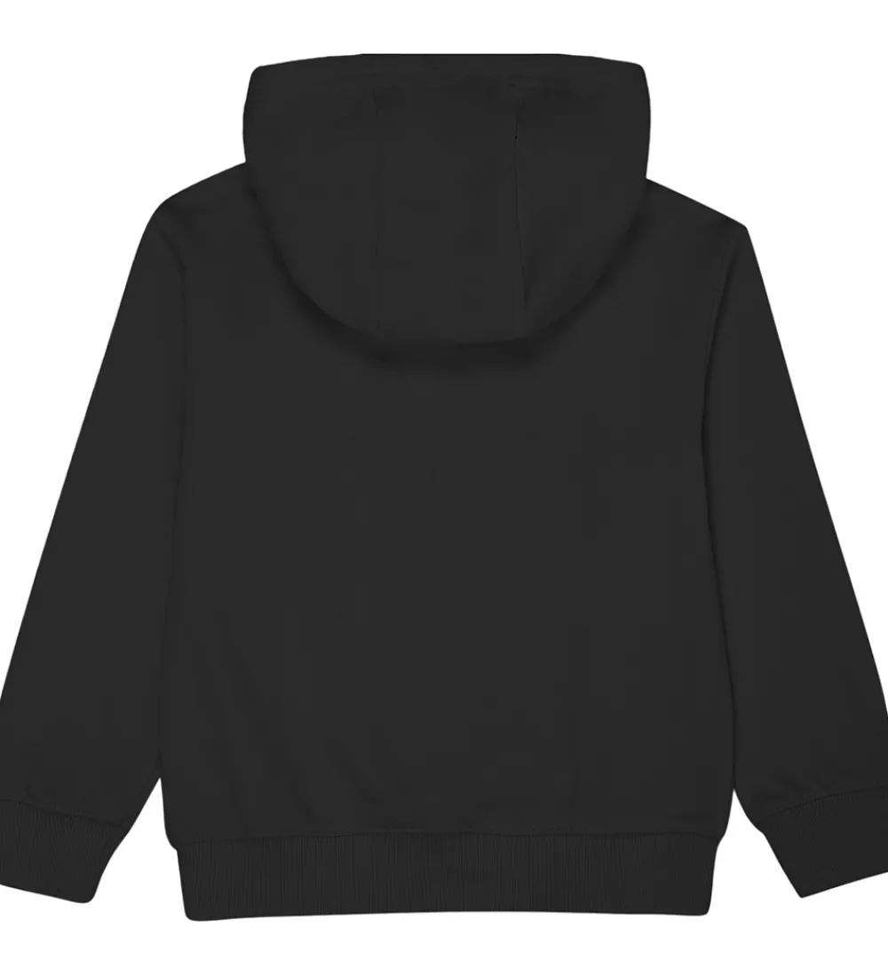 Børn Fila Hættetrøjer|Hættetrøje - Benna - Sort m. Logo