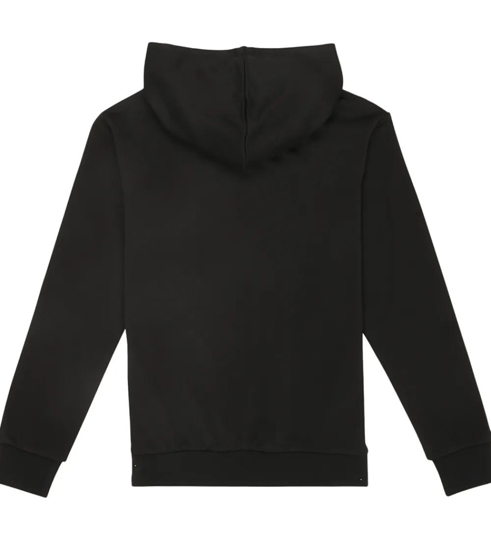 Børn Fila Hættetrøjer|Hættetrøje - MoriMondo - Sort m. Logo