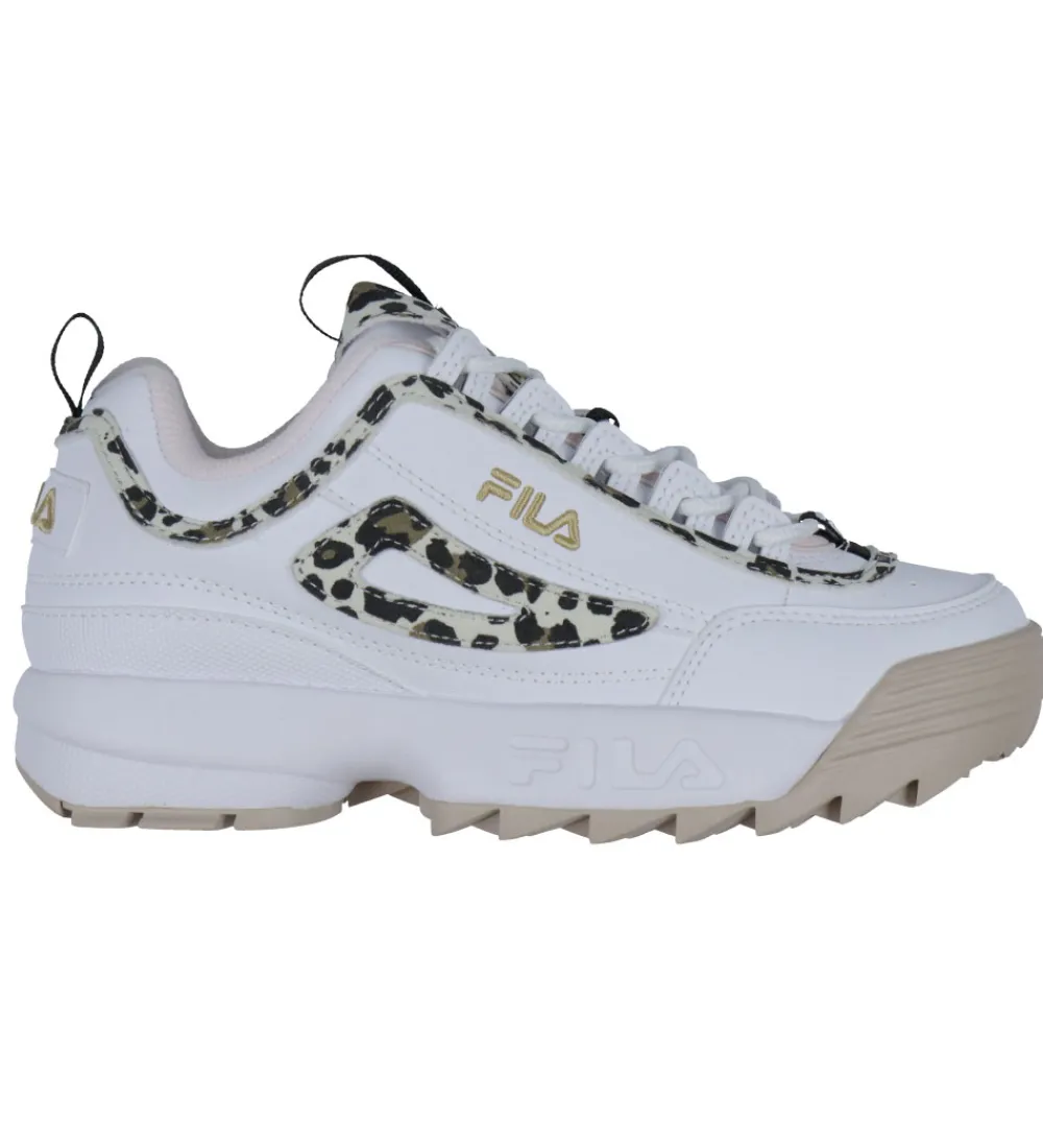 Børn Fila Sneakers|Børnesko Og Babysko|Sko - Disruptor P - Hvid/Oxford Tan