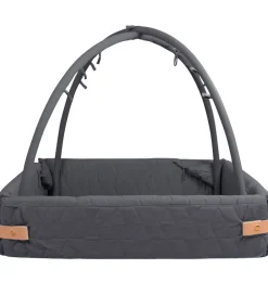Filibabba Aktivitetsstativer|Aktivitetstæppe - 80/120 cm - Soft Quilt - Stone Grey